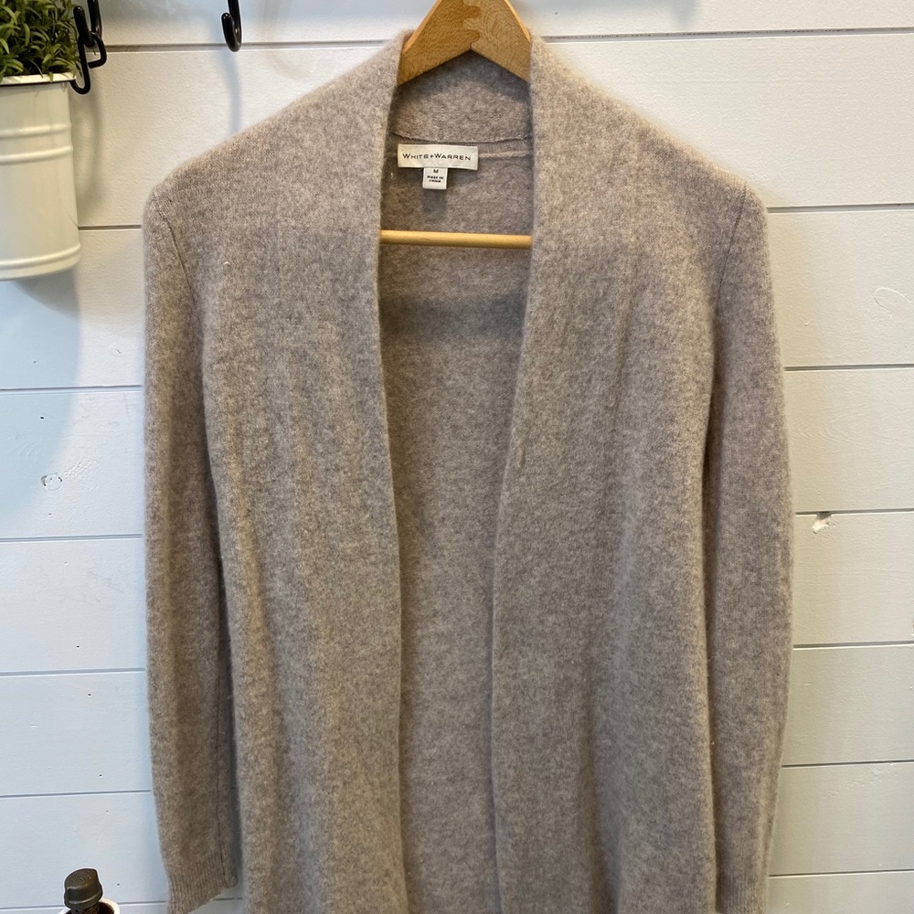 White+Warren Cashmere Cardigan